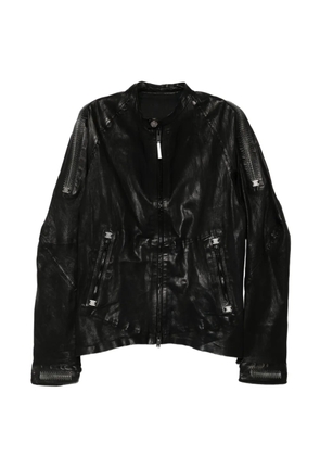 Isaac Sellam Experience Azymute Neo leather jacket - Black