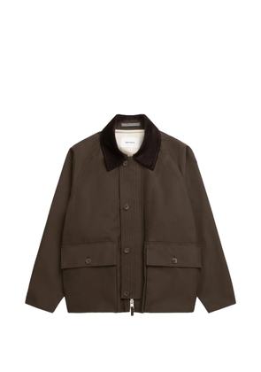 Norse Projects corduroy collar jacket - Brown