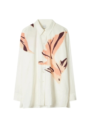 Paul Smith floral print shirt - Neutrals