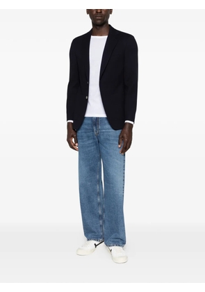 BOSS virgin wool jacket - Blue