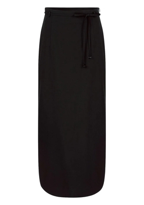Shanghai Tang x Chen Man midi skirt - Black
