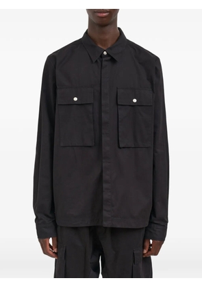 Thom Krom pocket shirt - Black