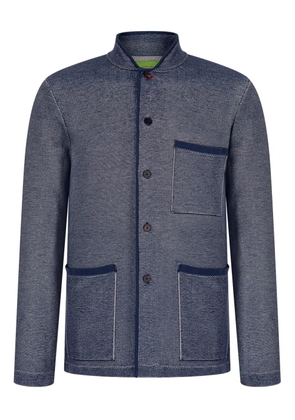 Shanghai Tang jersey jacket - Blue