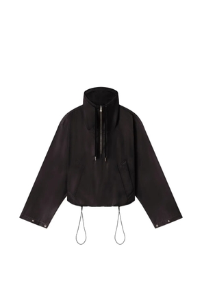 AGOLDE half-zip jacket - Black