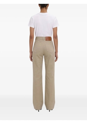 Victoria Beckham Alina patch-pockets jeans - Neutrals