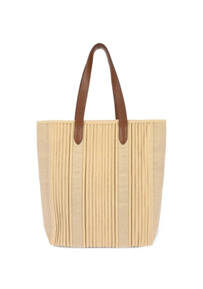 Hermès Pre-Owned 2008 Canelee Cabas Calicut tote bag - Neutrals