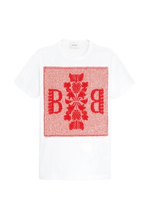 Barrie logo-patch T-shirt - White