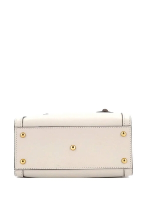 Gucci Pre-Owned Diana NM Bamboo Handle Tote Leather Mini crossbody bag - Neutrals