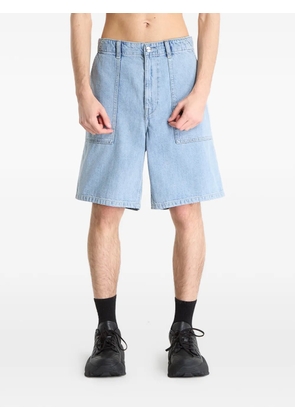 Calvin Klein belt-loop denim shorts - Blue