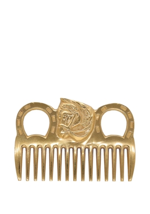 Hermès Pre-Owned horse-motif comb - Gold