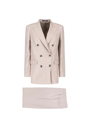 Tagliatore Jasmine double-breasted suit - Neutrals
