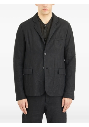 Poème Bohémien linen blazer - Black
