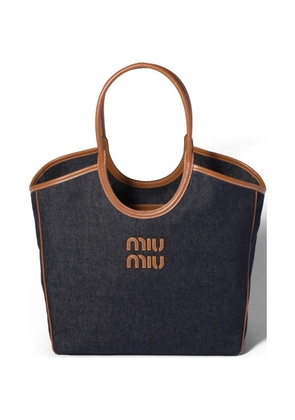 Miu Miu Ivy denim bag - Blue