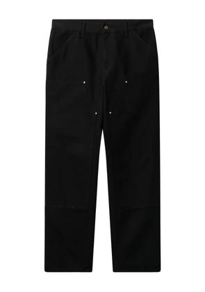 Carhartt WIP cotton logo-patch jeans - Black