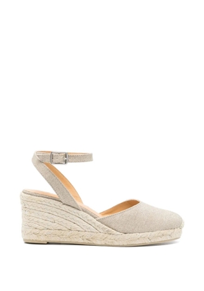 Castañer Cybil wedge-heel espadrilles - Neutrals