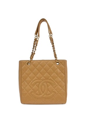CHANEL Pre-Owned 2003 Petite tote bag - Neutrals