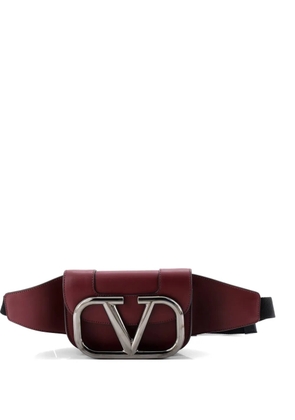 Valentino Garavani Pre-Owned Supervee Leather belt bag - Red