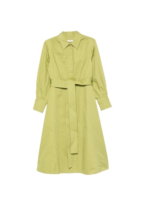 JOSEPH Ziane belt midi shirt dress - Green