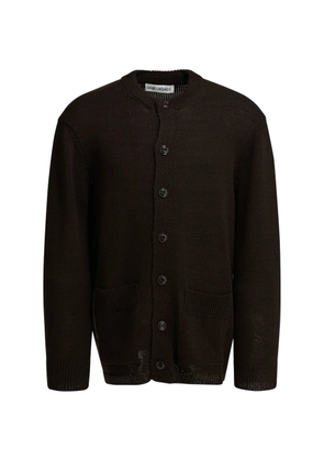 OUR LEGACY Parlor button-front cardigan - Brown