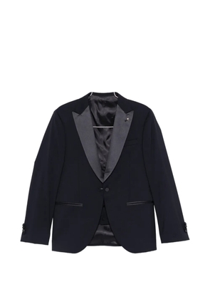 Manuel Ritz peak-lapels suit - Blue