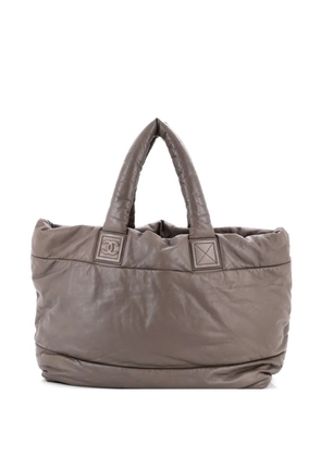 CHANEL Pre-Owned Coco Cocoon Reversible Quilted Lambskin Large tote bag - Brown