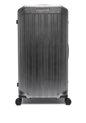 PIQUADRO Hardside logo-lettering suitcase - Grey