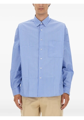 Lanvin long-sleeve striped shirt - Blue