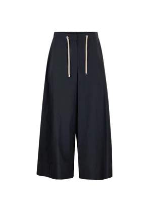 'S Max Mara drawstring culotte trousers - Blue