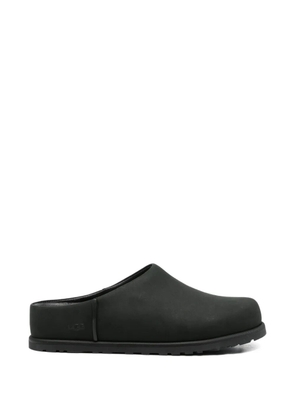 UGG round-toe flat mules - Black