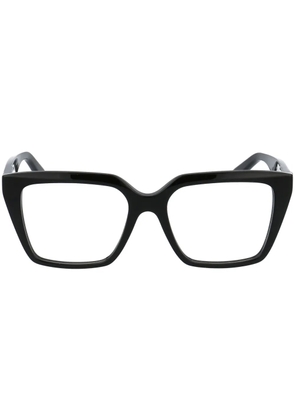 Balenciaga Eyewear square-frame logo-detail glasses - Black