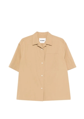 Jil Sander pocket collared shirt - Neutrals