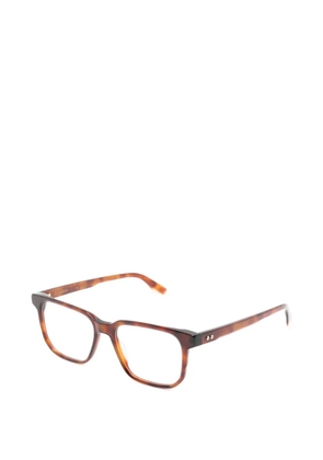 GIGI STUDIOS Engels square-frame glasses - Brown