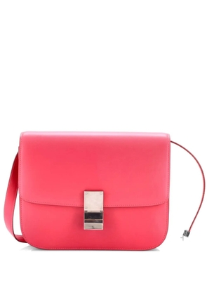 Celine Pre-Owned Classic Box Bag Smooth Leather Medium crossbody bag - Pink
