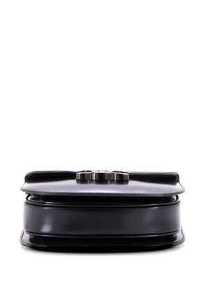 Celine Pre-Owned Triomphe Besace Clea Chain Flap Bag Leather shoulder bag - Black