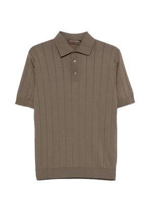 Filippo De Laurentiis ribbed polo shirt - Green