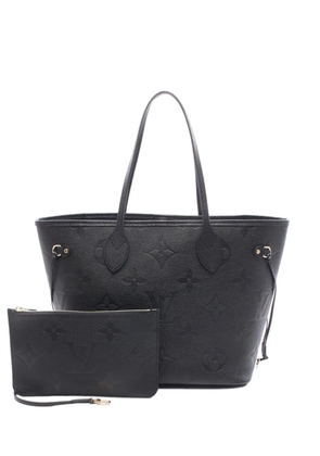 Louis Vuitton Pre-Owned 2021-2026 Monogram Giant Empreinte Neverfull MM tote bag - Black