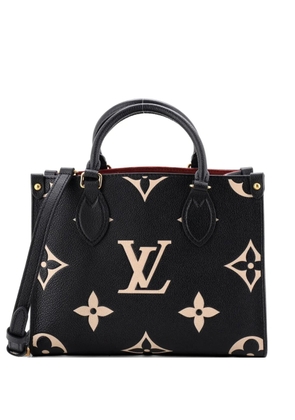 Louis Vuitton Pre-Owned OnTheGo Bicolor Monogram Empreinte Giant PM tote bag - Black