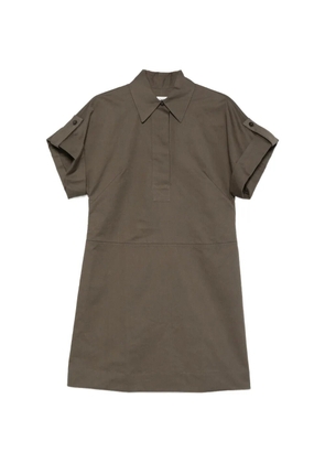 JOSEPH Ali buttoned mini dress - Green