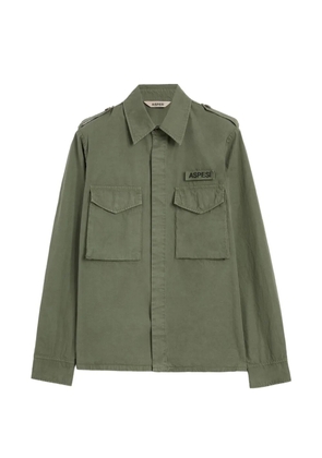 ASPESI chest-pocket shirt - Green