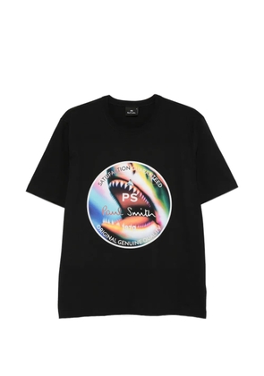 PS Paul Smith shark-print T-shirt - Black