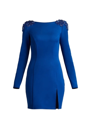 Tadashi Shoji Boca embellished mini dress - Blue