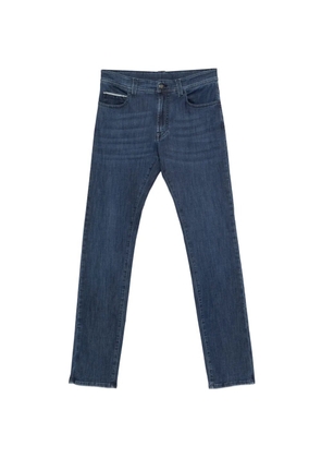 Canali five-pocket jeans - Blue