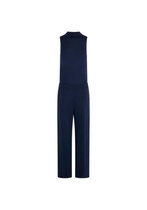 Liviana Conti Kesia collared jumpsuit - Blue