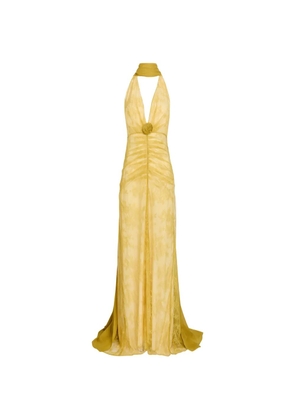 De La Vali Amora maxi dress - Yellow