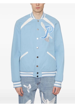 3PARADIS varsity Serena long-sleeve jacket - Blue