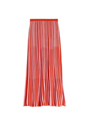 Maccapani Terry striped skirt - Red
