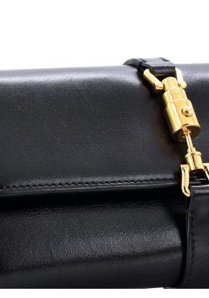 Gucci Pre-Owned Jackie 1961 Continental Chain Wallet Leather crossbody bag - Black