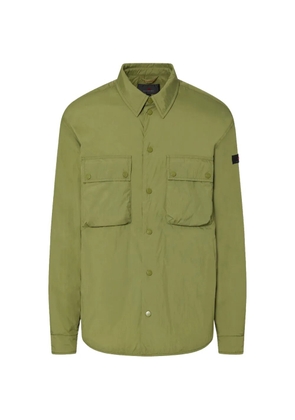 Peuterey buttoned chest-pocket shirt - Green
