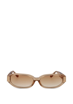 Linda Farrow Laura detail sunglasses - Brown