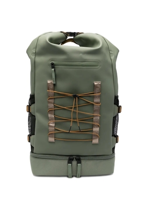 Rains large drawstring rolltop backpack - Green